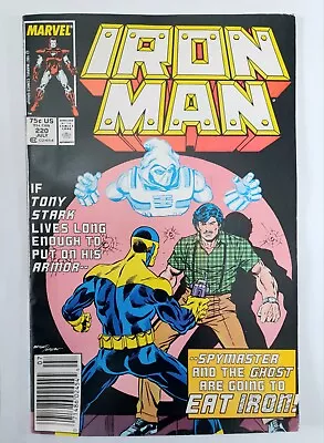 Buy 1987 Iron Man 220 VF/NM.NEWSTAND VARIANT Death Of Spymaster.First Print.Marvel  • 25.73£