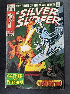 Buy Silver Surfer #12 Vol 1 1970 Vs Abomination  • 40£