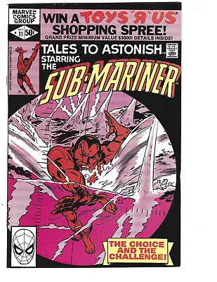 Buy Tales To Astonish #11 (10/80) F/VF (7.0) Sub-Mariner! Great Bronze Age! • 2.92£