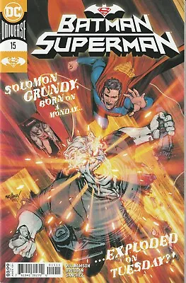Buy Batman Superman #15 Dc Comics 2021 Regular Cover • 2.99£