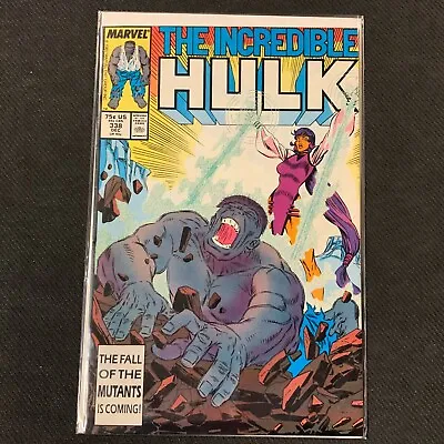Buy Incredible Hulk (1st Series) #338 VF 8.0 • 4.01£