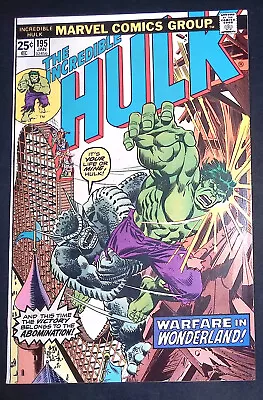 Buy The Incredible Hulk #195 Bronze Age Marvel Comics VF- • 10.99£