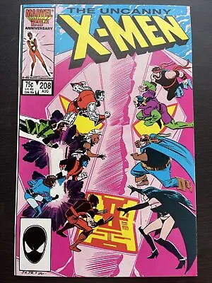 Buy The Uncanny X-MEN #208 1986 Marvel Hellfire Club • 10.25£