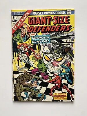 Buy GIANT SIZE DEFENDERS #3 Marvel Comics 1975 1st App Korvac! Nice Condition • 26.37£