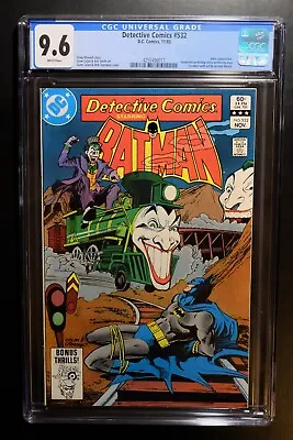 Buy Detective Comics #532 Cgc 9.6 -white Pages ** Joker Cover & Story !! ** • 119.13£