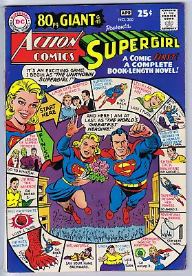 Buy Action Comics #360 DC Pub 1968 Presents Supergirl 80 Page Giant • 23.65£