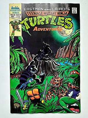 Buy Teenage Mutant Ninja Turtles Adventures #15 Archie Comics 1990 VG-VG+ • 9.55£