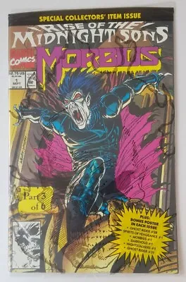 Buy Morbius The Living Vampire 1, Marvel 1992 Sealed In Polybag • 8.50£