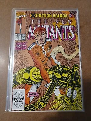 Buy New Mutants #95 Comic Book Rob Liefeld! Gold 2nd Print Cover Variant! Pic • 5.88£