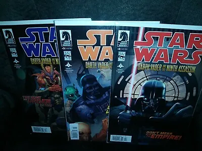 Buy Star Wars: Darth Vader And The Ninth Assassin #1-3 Newsstand Dark Horse Vf To Nm • 22.14£