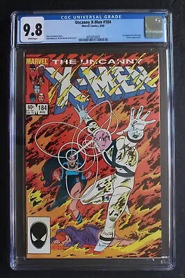 Buy Uncanny X-Men #184 1st FORGE And Naze 1984 Cooper SELENE Askani Mystique CGC 9.8 • 106.44£