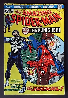 Buy AMAZING SPIDER-MAN (1973) #129 - 1ST APP OF PUNISHER - FN+ (6.5)  - Back Issue • 1,799.99£