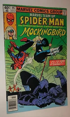 Buy Marvel Team Up #95 First App Mockingbird 8.0-9.0  1980 • 43.85£