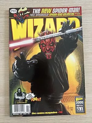 Buy Wizard #99 Star Wars 1st Darth Maul Cover (1999 Wizard) • 8£
