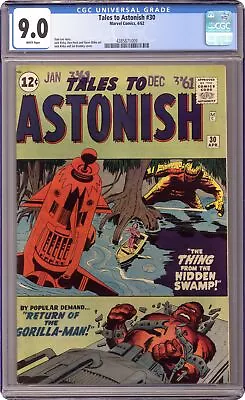 Buy Tales To Astonish #30 CGC 9.0 1962 4385871009 • 1,127.32£
