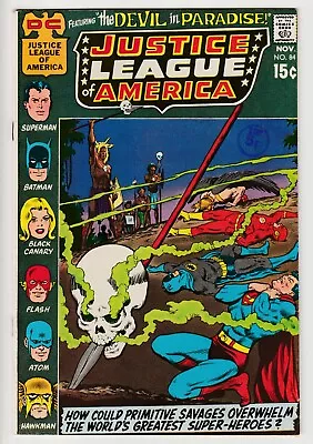 Buy Justice League Of America #84 • 1970 • Vintage DC 15¢ •  The Devil In Paradise  • 2.20£