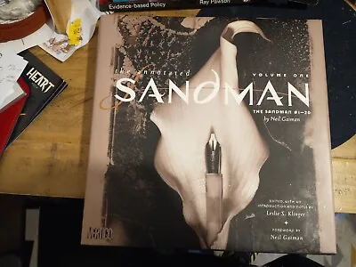 Buy Sandman The Annotated Vol One #1 - 20 Gaiman Vertigo (hardback) • 26£