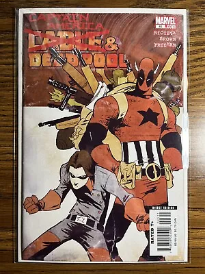 Buy Cable & Deadpool 45 Nm/nm+ Captain America Skottie Young Cover Marvel 2007 • 5£