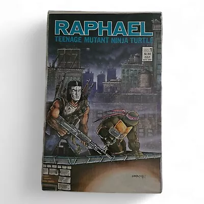 Buy RAPHAEL #1 TEENAGE MUTANT NINJA TURTLES  2nd PRINT White Pages 1987  Eastman • 65.61£