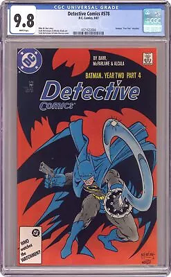 Buy Detective Comics #578D CGC 9.8 1987 4371622004 • 140.61£