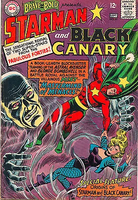 Buy Brave And The Bold #61 - Origins Of Black Canary & Starman - 1965 (Grade 6.5) • 36£