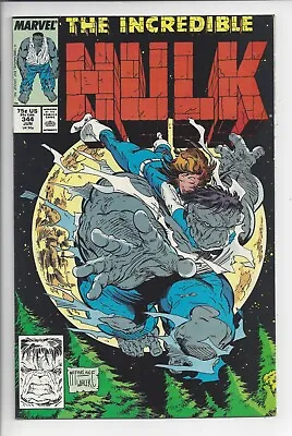Buy Hulk #344 NM (9.2) 1989 - Incredible McFarlane Art • 23.75£