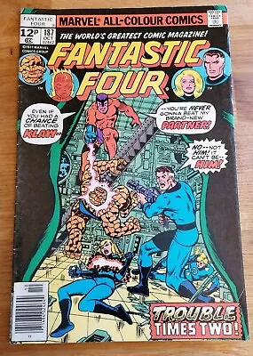 Buy COMIC - Marvel Bronze Age Fantastic Four #187 Oct 1977 Len Wein VG • 4£