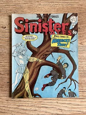 Buy SINISTER TALES # 123. BRONZE AGE 1974.  UNDATED ALAN CLASS UK COMIC Vintage • 9.95£