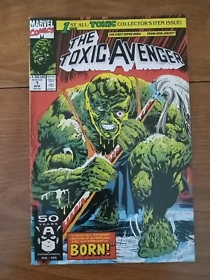 Buy TOXIC AVENGER 1 (1991) TROMA FILMS 1ST APPEARANCE Of Toxie / Melvin Marvel • 9.59£