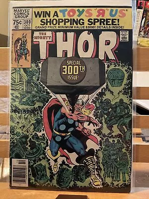 Buy (1980) The Mighty Thor #300 Oct. Marvel Comics Origin Of Odin • 11.85£