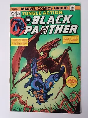 Buy Black Panther Jungle Action 15 Marvel First Appearance Of Salamander K'Ruel • 20£