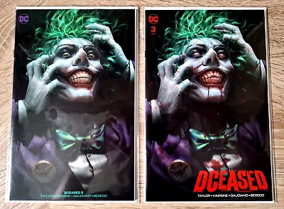 Buy DCeased #3 2019 Derrick Chew Exclusive Variant -DC Comics NM Ltd 1000 Joker Set • 16.95£