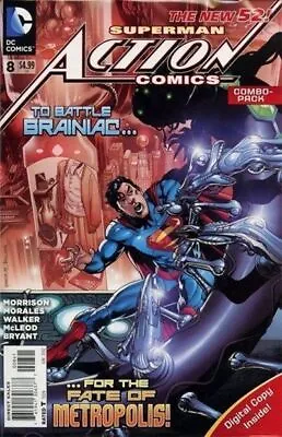 Buy Action Comics Vol. 2 (2011-2016) #8 (Combo-Pack Variant) • 3.25£