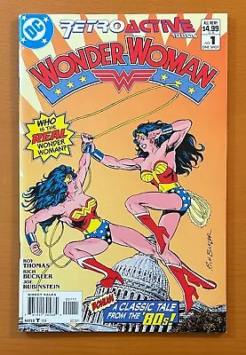 Buy DC Retroactive 1980's Wonder Woman #1 One Shot (DC 2011) VF/NM Comic • 23.67£