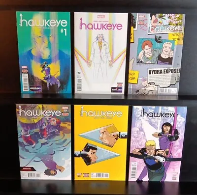 Buy All New Hawkeye #1-6 NM+ 9.6(2016) Complete Series Set High Grade Marvel Comics  • 9.53£