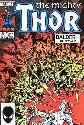 Buy Marvel Thor #344 1984 1st Malekith Comic Book Grade VF+ 8.5 • 3.94£