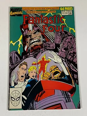 Buy Fantastic Four Annual #23 Comic Book 1990 VF/NM John Byrne Marvel Comics • 3.95£