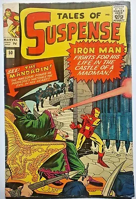 Buy Tales Of Suspense 50 1964 First Appearance Of Mandarin • 680£