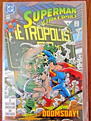 Buy SUPERMAN In ACTION Comics, #684,  DOOMSDAY , EXCELLENT CONDITION, DC, Dec 1992 • 1.95£