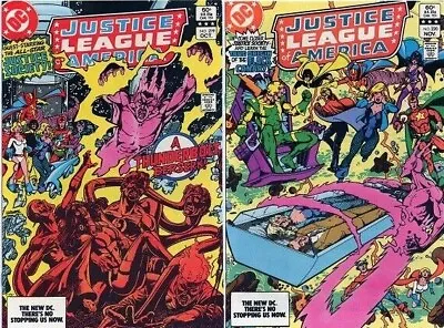 Buy (1983) Justice League Of America #219-220 Origin Of Black Canary Complete Set! • 15.82£