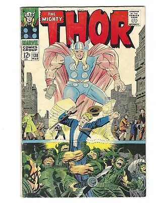 Buy Mighty Thor #138 1967 VG/VG+ The Flames Of Battle! Ulik!  Combine Shipping • 23.98£