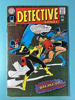Buy Detective Comics #369 (DC 1967) Silver Age Key 1st Team Up Batgirl & Robin • 23.75£