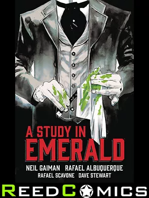 Buy NEIL GAIMAN A STUDY IN EMERALD HARDCOVER (112 Pages) New Hardback • 15.50£
