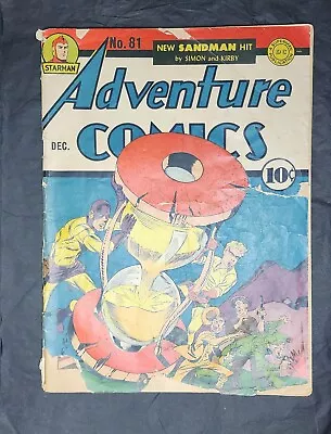 Buy Adventure Comics #81  1942 GD/VG • 138.36£