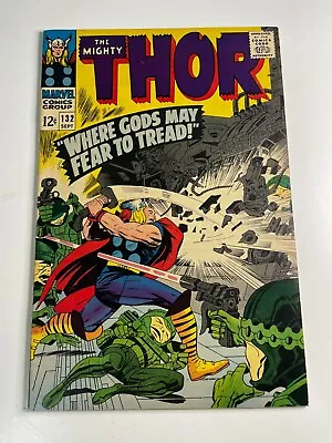 Buy The Mighty Thor #132 Silver Age Marvel Comic Book • 146.45£