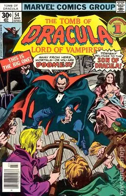 Buy Tomb Of Dracula #54 VG/FN 5.0 1977 Stock Image Low Grade • 7.83£