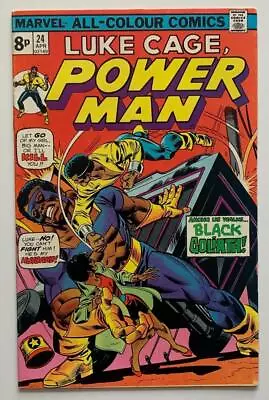 Buy Luke Cage Power Man #24 (Marvel 1975) FN- Bronze Age Issue. • 26.25£