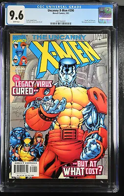 Buy Uncanny X-men #390 Cgc 9.6 White Pages Death Of Colossus • 79.94£