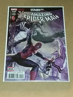 Buy Spiderman Amazing #792 Nm+ (9.6 Or Better) February 2018 Marvel Legacy Comics • 12.99£