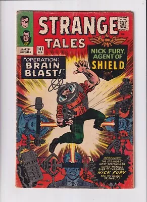 Buy Strange Tales (1951) # 141 UK Price (4.0-VG) (1985768) Nick Fury 1966 • 18£